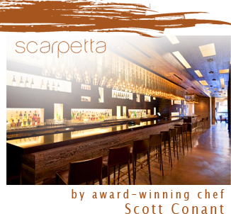 Scarpetta by award-winning chef Scott Conant