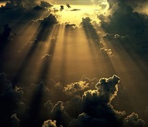light through the clouds